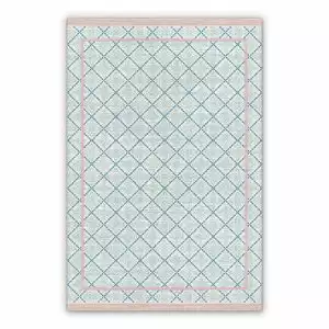 Dywan winylowy tkanina materiał kratka