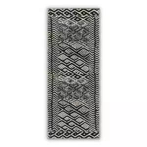 Dywan winylowy wzór boho wzór w jodełkę