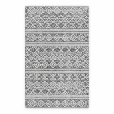 Dywan winylowy boho romby geometria