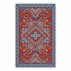 Mata winylowa abstrakcja kolorowy pstrokaty