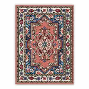 Mata winylowa pstrokaty roślinność abstrakcja