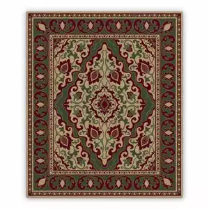 Mata winylowa roślinność abstrakcja ornamenty