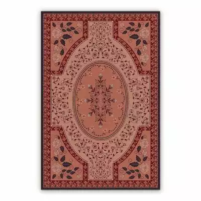 Mata winylowa ornamenty roślinność kwiaty