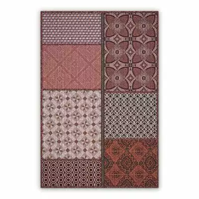 Mata winylowa Patchwork kwiaty