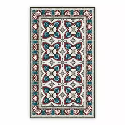 Mata winylowa Kwiaty pawi ogon