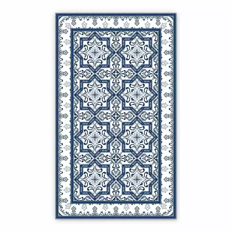 Dywan winylowy klasyczne kafelki azulejos