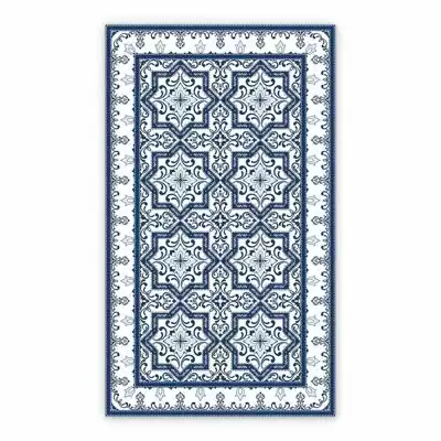 Dywan winylowy klasyczne kafelki azulejos