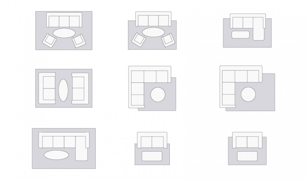 dywan w salonie jak ułożyć